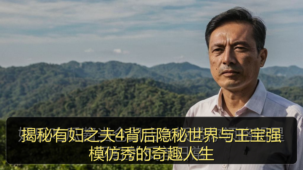 揭秘有妇之夫4背后隐秘世界与王宝强模仿秀的奇趣人生